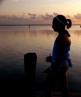 Backlighting Sunset - © 2010, FreePhotoCourse.com, all rights reserved